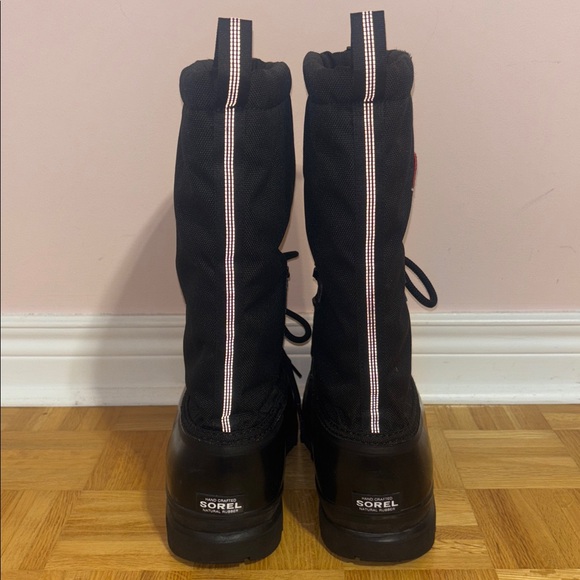 SOREL GLACIER™ XT Waterproof Insulated Women's Winter Snow Black Boots Size 10 - Picture 9 of 15